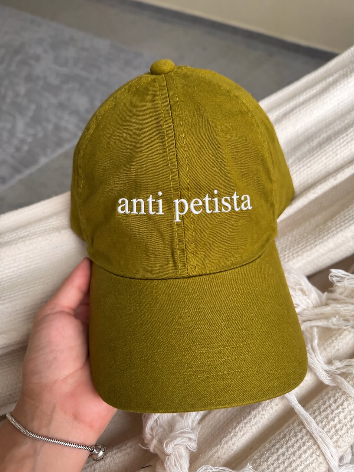 Boné Anti Petista - Verde