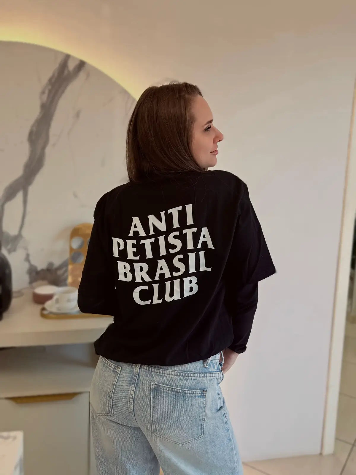 Camiseta Anti Petista Brasil Club