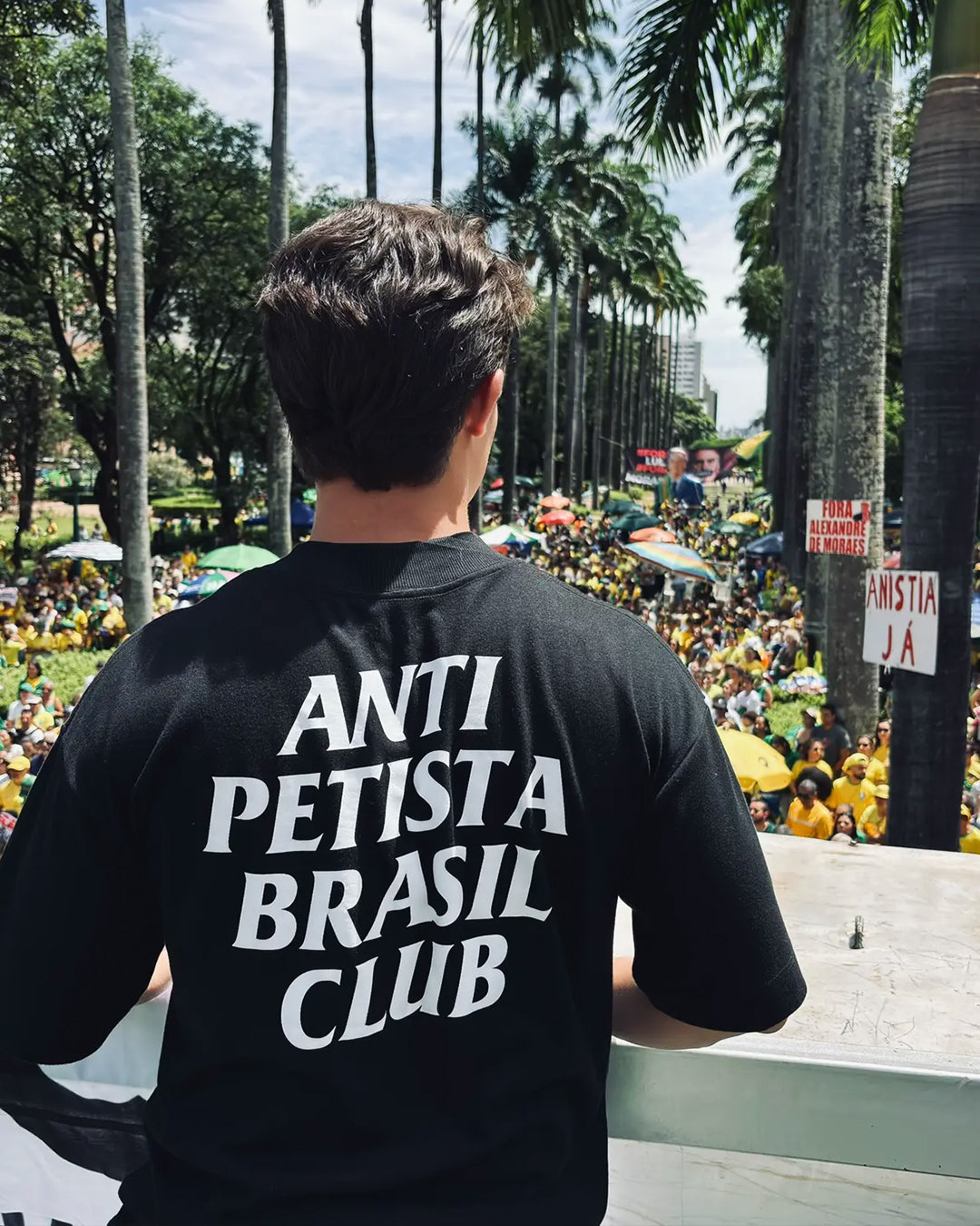 Camiseta Anti Petista Brasil Club